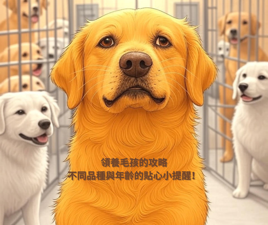 領養狗狗的全面指南:不同種類與年齡的注意事項
