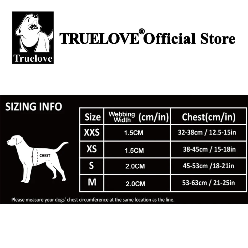 TRUELOVE 步入式狗狗胸背帶 - 竉物用品