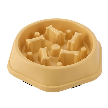 毛孩慢食碗防噎