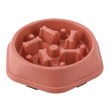 毛孩慢食碗防噎