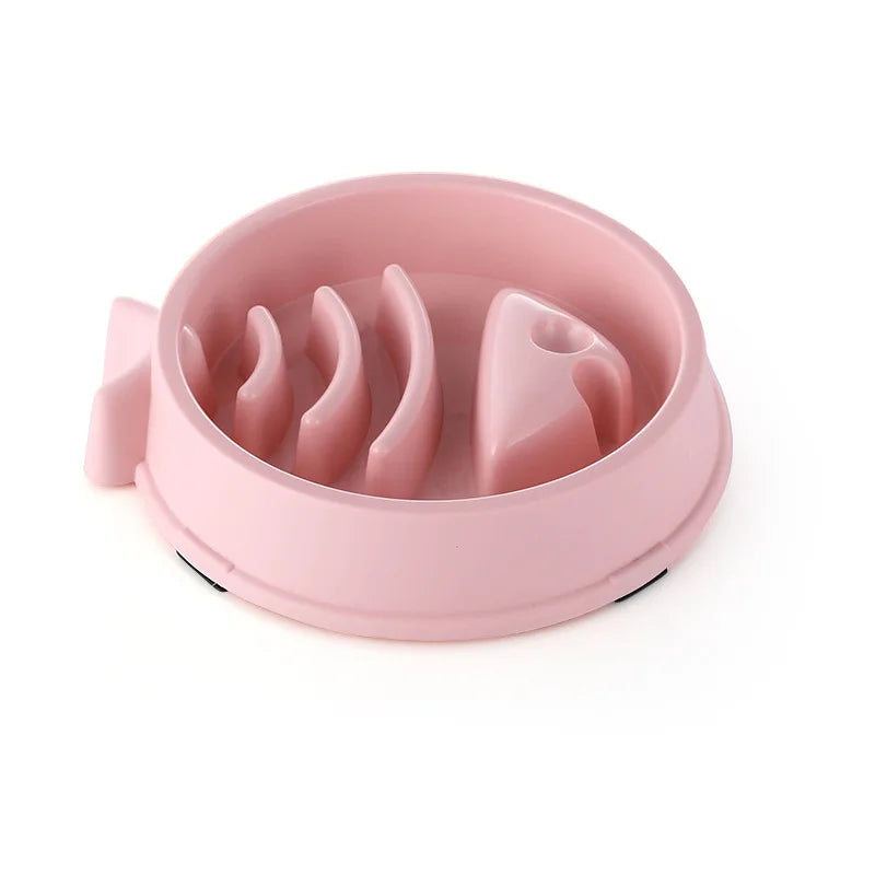 毛孩慢食碗防噎